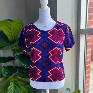 Fun & Flirt Tribal Print Top (XS)